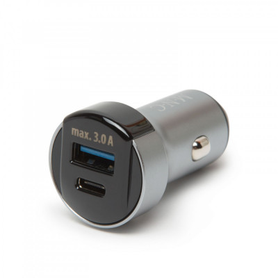 DELIGHT - Adaptor brichetă - type C / PD și USB, cu &amp;icirc;ncărcare rapidă 55025 foto