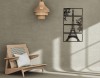Tablou Lemn Turnul Eiffel 50x28cm - Decor Perete Paris, Cadou Elegant, Lemn HDF, Sufragerie, Dormitor, Birou, Gravare Laser