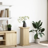 VidaXL Suport prezentare cu depozitare sonoma stejar 31x30x60 cm lemn 854618