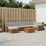 Cumpara ieftin Set de canapele de exterior 8 buc. 7-Locuri