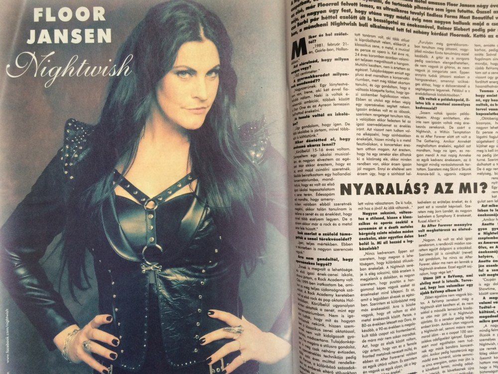 Revista metal hard rock hammer world pokolgep slayer nightwish 2016 lb.  maghiara | Okazii.ro