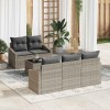 VidaXL Set de canapele pentru grădină 6 pcs Gri deschis și gri &icirc;nchis 3355271
