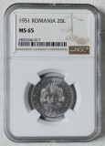 20 LEI 1951 MS 65 - GRADATA NGC - 2832546-017