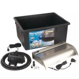 Cumpara ieftin Ubbink Nevada 60 Cascadă grădină Oțel Inoxidabil cu Set lumini LED