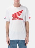 Tricou Barbati HRC Honda Logo Alb XL - GP Racing Apparel