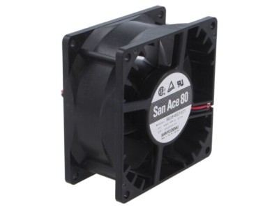 Ventilator DC axial SANYO DENKI 48V 80x80x38mm 153m3/h 51dBA 9G0848G1021 foto