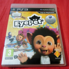 Eye Pet, PS3, original, PAL. Necesită cameră eye PS3.