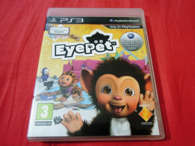 Eye Pet, PS3, original, PAL. Necesită cameră eye PS3. foto