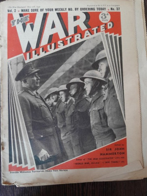 The War Illustrated, military magazine, mai 1940 foto