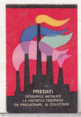 bnk cld Calendar de buzunar - 1974 - Deseuri metalice foto