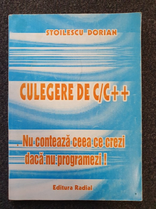 CULEGERE DE C/C++ - Stoilescu Dorian