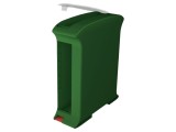 Carcasă ITALTRONIC pentru șină DIN verde 119,5x35x101 mm