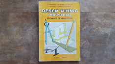 DESEN TEHNIC INDUSTRIAL - ELEMENTE DE PROIECTARE - E. VASILESCU, 1994 foto