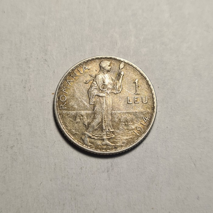 1 leu 1914 Frumos