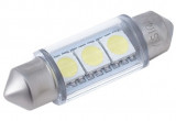 Led Sofit Vision Festoon SV8.5 36MM 12V 3X 5050 SMD, ALlb, 1 Buc 58363