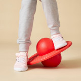 Minge echilibru roșu (pogo ball) + pompă de umflare