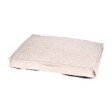 Cumpara ieftin Culcus, perna animale textil crem 78 x 58 x 10 cm