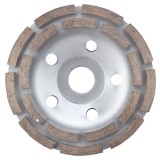 Disc Diamantat Dublu Segmentat pentru Slefuit Beton 125 mm; 5 granulatie