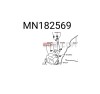 Rezervor spalator parbriz MITSUBISHI L200, 12.2005-04.2010, modele cu spalator faruri, Gat de umplere cu cap, cu motoras spalator mono,, Rapid