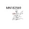 Rezervor spalator parbriz MITSUBISHI L200, 12.2005-04.2010, modele cu spalator faruri, Gat de umplere cu cap, cu motoras spalator mono,