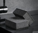 Cumpara ieftin Set 12 bureti de Bucatarie, Black Sweden Home, cu strat abraziv, utilizare universala, rezistenti si durabili, Black Luxury Edition