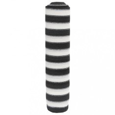 Plasa protectie intimitate antracit/alb 1,5x25 m HDPE 195 g/m&amp;sup2; foto