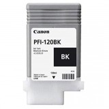 Cumpara ieftin Cartus Canon PFI-120BK, 130ml, Black, Pigment, pt. TM-200, TM-205, TM-300, TM-305