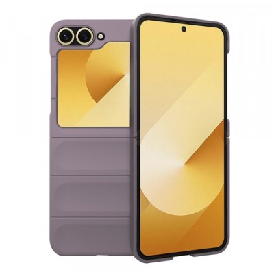 Husa pentru Samsung Galaxy Z Flip7 FE F761 / Z Flip6 F741, Techsuit, Magic Shield, Mov foto