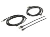 Cablu USB 2.0 Apple Lightning negru, Green Cell