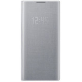 Husa Originala Samsung Flip Led Galaxy Note 10 Silver N970 - EF-NN970PSE, Gri