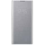 Husa Originala Samsung Flip Led Galaxy Note 10 Silver N970 - EF-NN970PSE, Gri