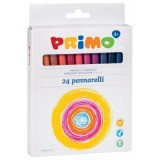Markere colorate Morocolor Primo, 24 culori/cutie