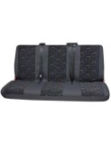 Set Huse Scaun Universale Bancheta Spate Autoutilitare Petex Negru