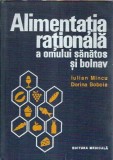 Cumpara ieftin Alimentatia rationala a omului sanatos si bolnav - Dorina Boboaia, Iulian Mincu