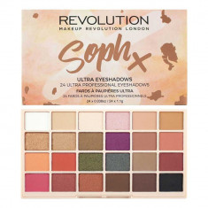 Paleta de farduri Makeup Revolution Soph X Eyeshadow Palette 24 Nuante foto