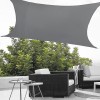 Copertina soare Sonnensegel 2 x 4 m gri inchis [en.casa] HausGarden Leisure, [en.casa]