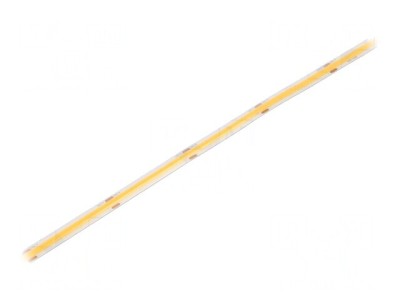 Bandă LED COB Alb Cald 24V 8mm IP65 8W/m foto