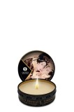 Mini lumanare de masaj si ambient SHUNGA cu aroma de ciocolata 30 ml