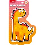 PUZZLE MAXI, 10 PIESE- PORTOCALIU, PUEDO TOYS