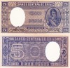 Bancnota Chile 5 Pesos ND UNC, Neutilizata - Numismatica America