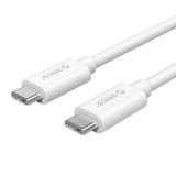 Cumpara ieftin Cablu USB Orico CTC100-10 USB Type-C - USB Type-C 1m alb