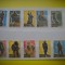 HOPCT LOT NR 69 MONUMENTE/ STATUI , OLANDA -10 ETICHETE VECHI CHIBRITURI-FILUMENIE-