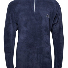 Bluza sport fleece barbati Kappa, Bleumarin