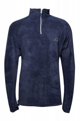 Bluza sport fleece barbati Kappa, Bleumarin foto