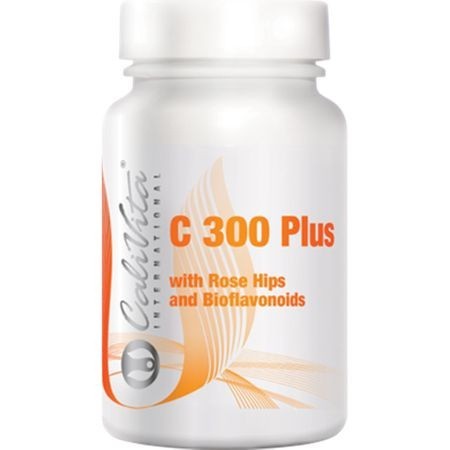C 300 Plus with Rose Hips and Bioflavonoids 120 tablete CaliVita C 300 Plus with Rose Hips and Bioflavonoids 120 tablete CaliVita