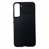 Cumpara ieftin Husa Cover Silicon Carbon Vennus pentru Samsung Galaxy S22 Plus Negru