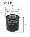 Filtru ulei FILTRON OP 641