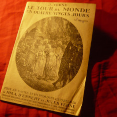 Jules Verne, A.D'Ennery -Le tour du monde en quatre-vingts jours -Piesa in 5acte