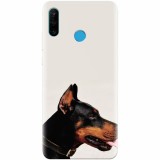 Husa silicon pentru Huawei P30 Lite, Doberman