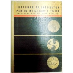 ININDRUMAR DE LABORATOR PENTRU METALURGIE FIZICA , STRUCTURA MATERIALELOR METALICE , 1967